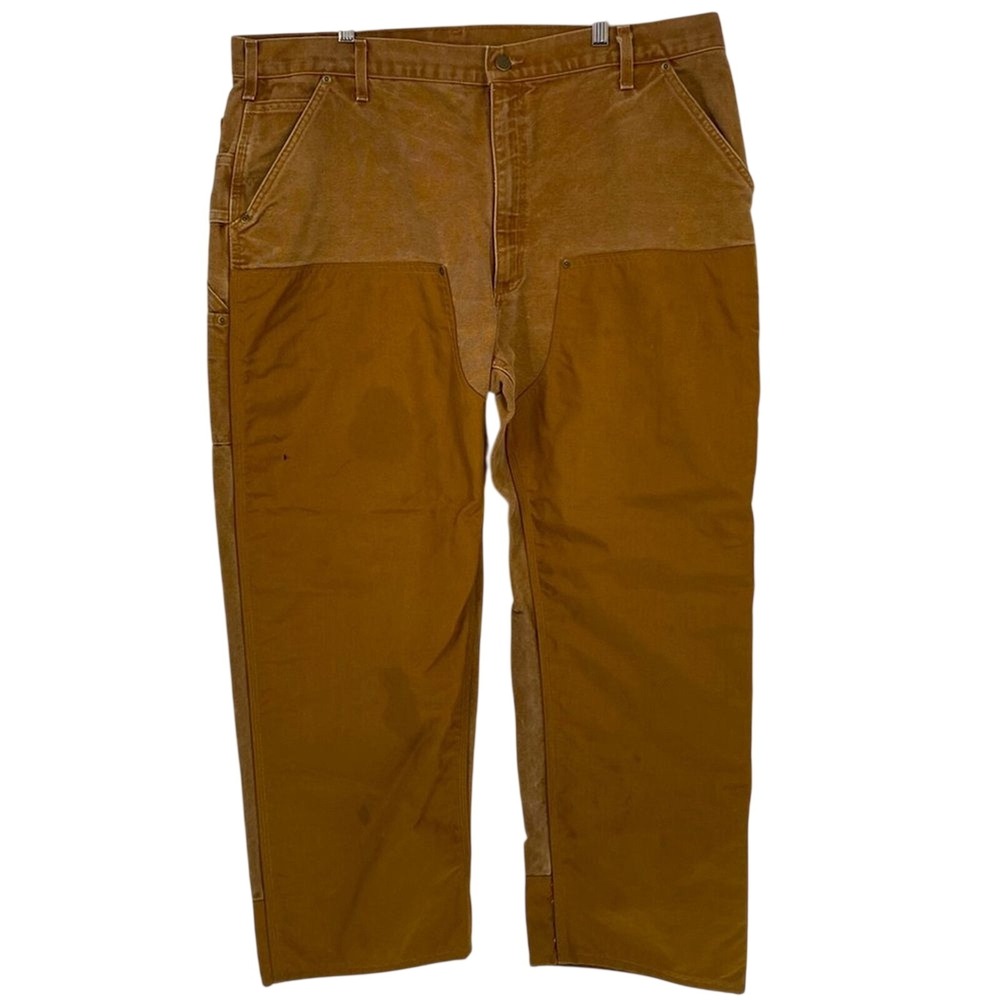 Carhartt Vintage Upland Nylon Faced Briar Proof Hunting Dungaree Pants 42 x 30